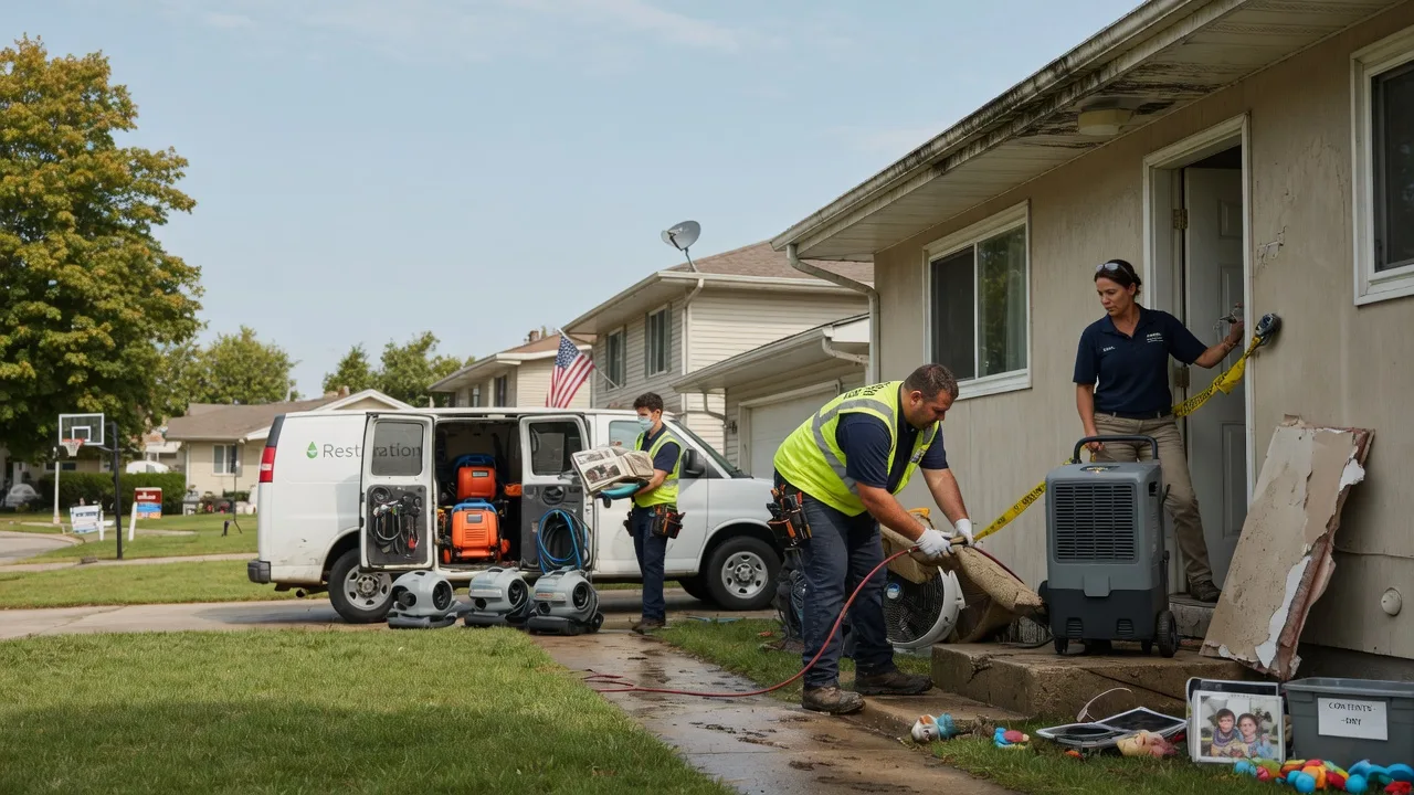Water Damage Restoration in Argusville, ND near me